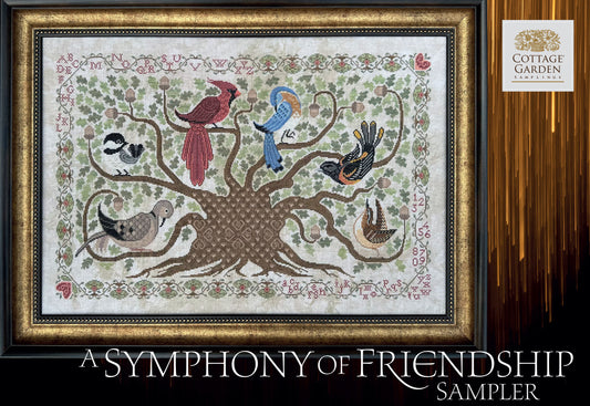 A Symphony of Friendship - Cottage Garden Samplings