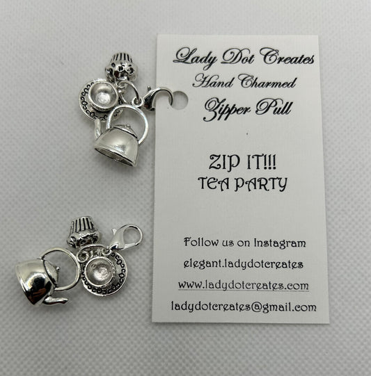 Tea Party Zip It - Lady Dot Creates