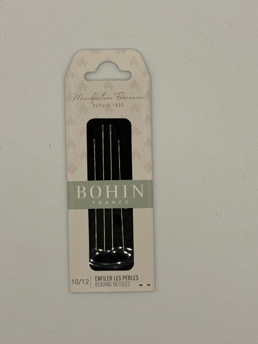 Sizes 10 and 12 Long Beading Needles - Bohin