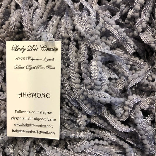 Pom Pom Trim - Anemone - Lady Dot Creates