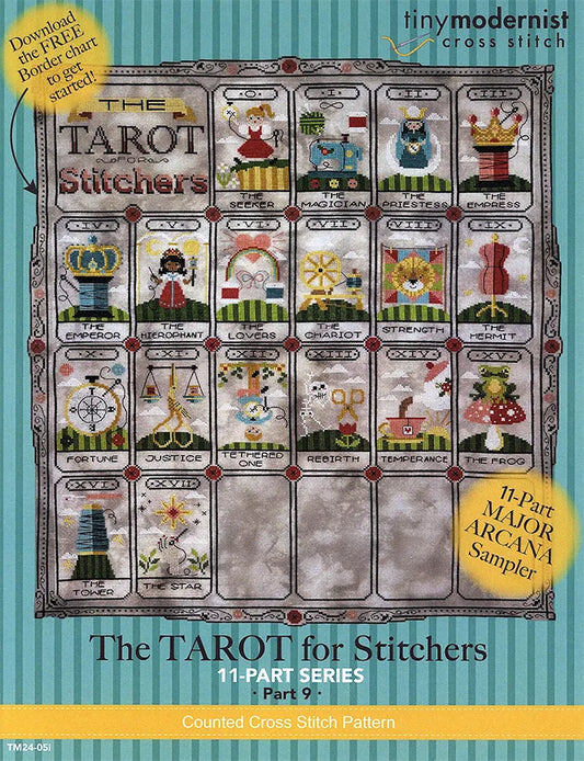 The TAROT for Stitchers Part 9 - Tiny Modernist