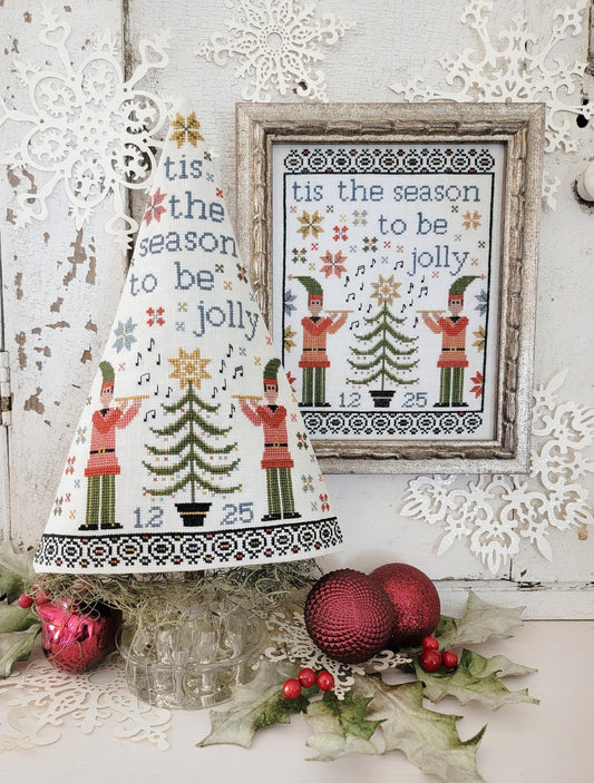 Eleventh Day of Christmas Sampler and Tree - Hello From Liz Mathews