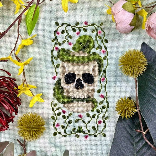 Serpent Sentinel - The Stitch Crypt - Needlework Marketplace Preorder