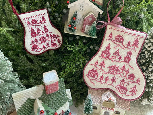 Enchanted Village Stocking #444 - JBW Designs